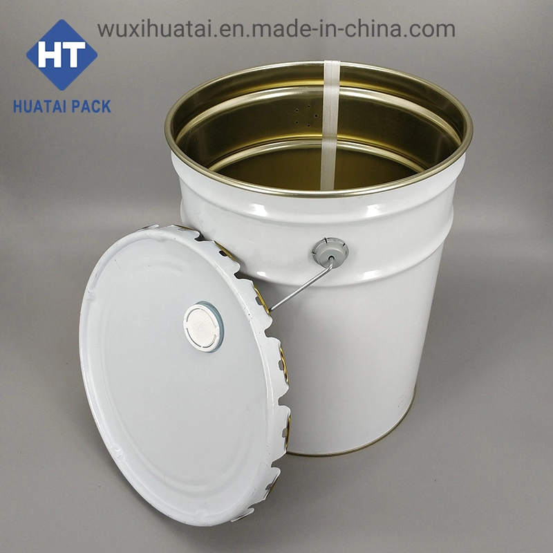 20L Metal Steel Paint Pail with Lid