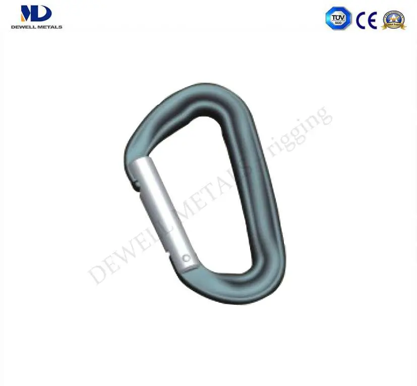 Colored Aluminum Carabiner Snap Hook D Type Egg Type Carbine Type for Camp or Bags