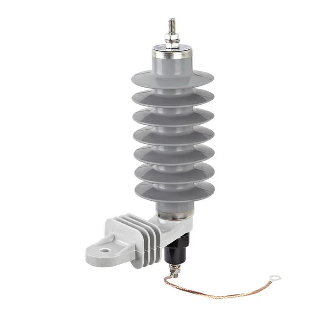 9kv Polymer Housing Oxide Zinc Surge Arrester on Transmission Line