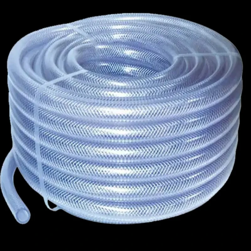 Clear Fiber Braided Reinforced PVC Water Pipe