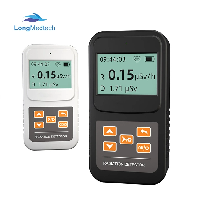 Detector de radiación personal potable Beta Ray Gamma Ray Dosimetro nuclear Medidor de radiación