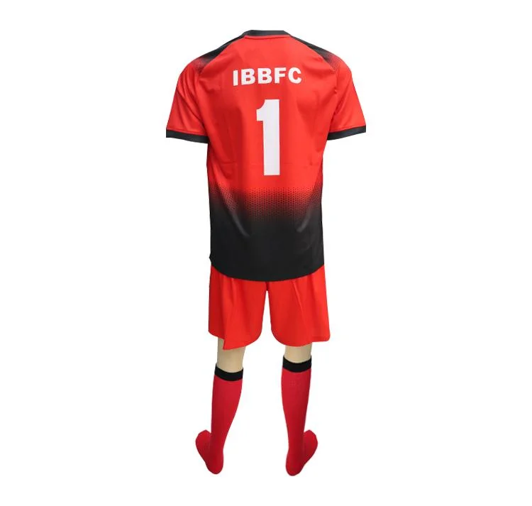 Desgaste de futebol Sport Soccer Jersey camisola de futebol e os curtos para homem