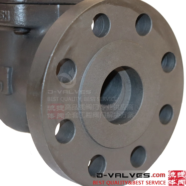 Forged Steel A105 13%Cr Trim Reduced Port Socket Welding Flange RF Globe Valve