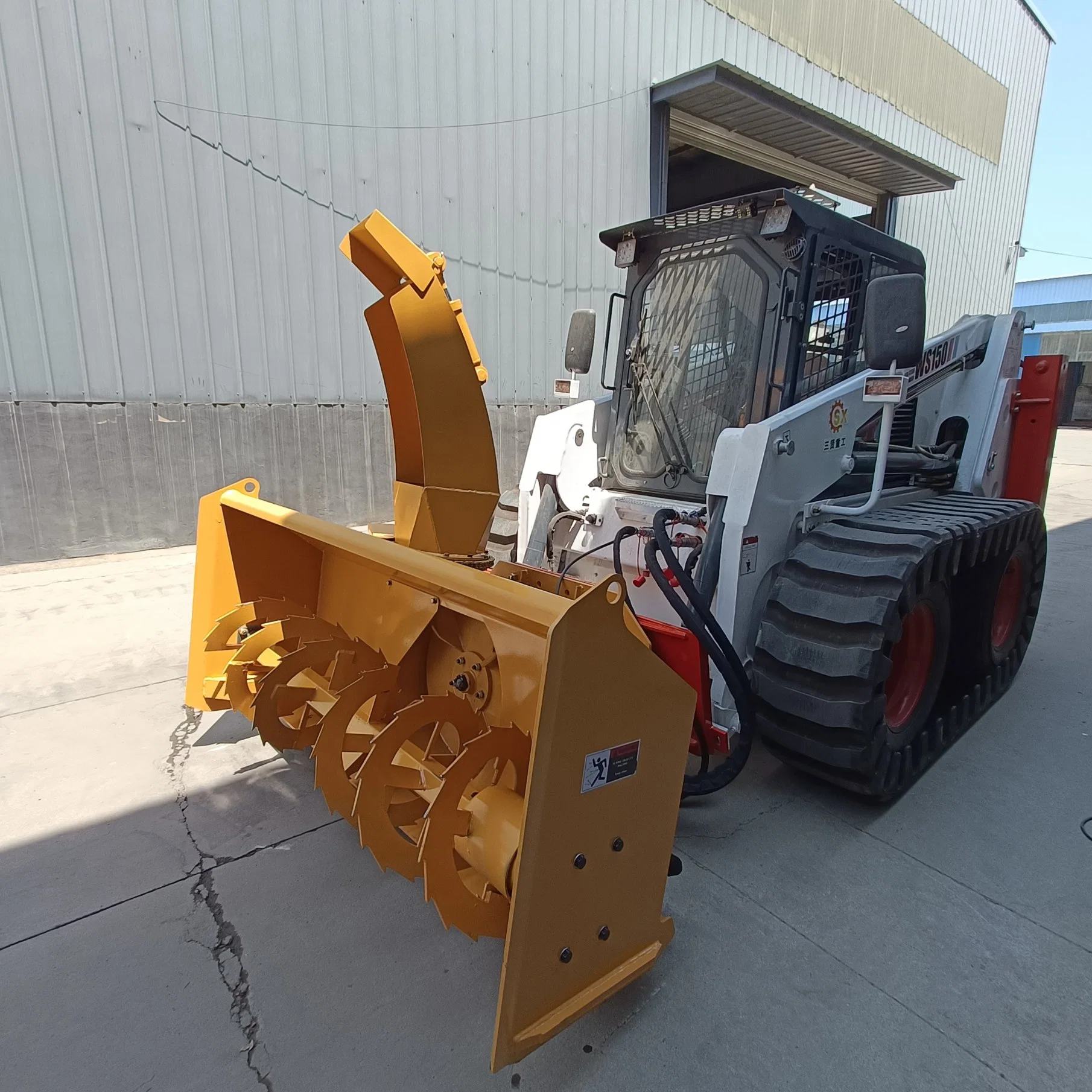 Changlin Skid Steer Loader with Snow Blower CE