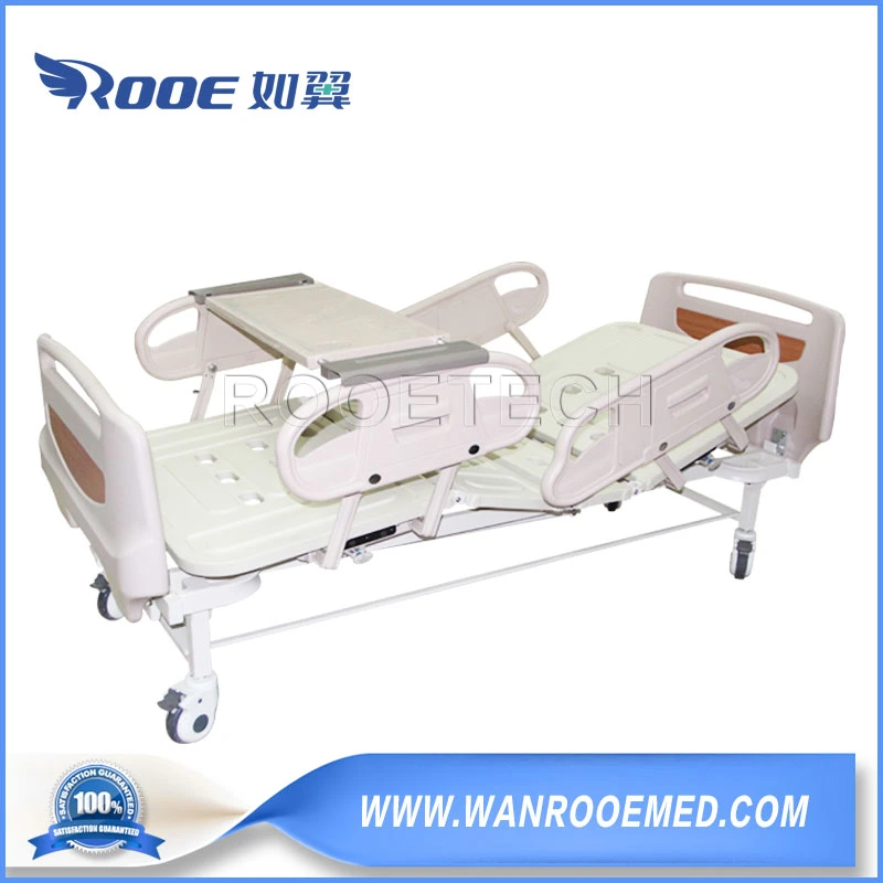 Bam208mc deux manivelles manuel abordable Hospital Bed avec rail du côté de type rotatif