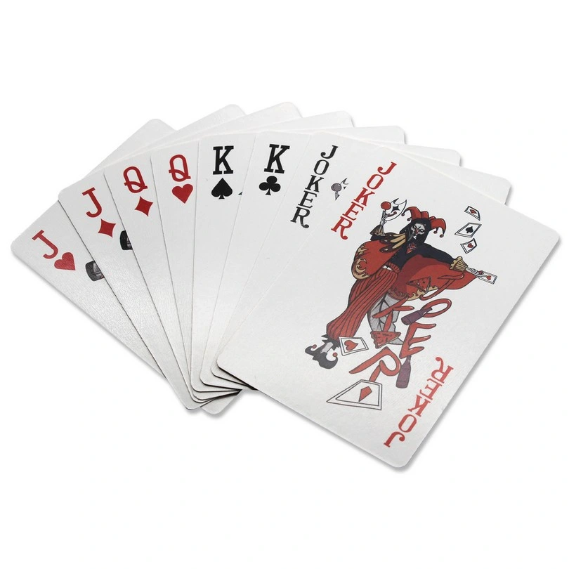 High Quality New Arrival Customized Logo Sublimation Blank Printed Minimal Unique Playing Card