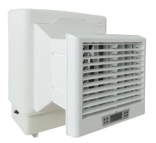 Water Air Conditioner Wall Mount One Side Air Imput 6000m3/H Airflow Window Cooler