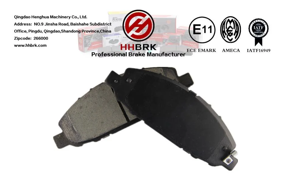 D1191ceramic Brake Pads, Automotive Brake System, Wholesale/Supplier Price, High Performance, Low Noise, More Environmentally Friendly