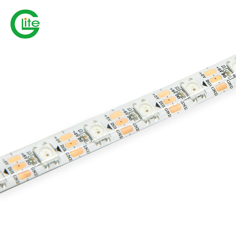 Glite IP20 Addressable 60 2812 IP65/IP67/IP68 Flexible Light Best Selling Strip Ws2812b LED Lighting