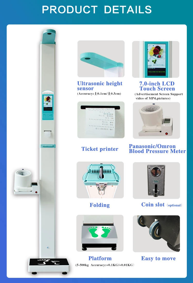 Medical Grade Height Weight Scale, Hospital Scale and BMI Scale Manufacturer