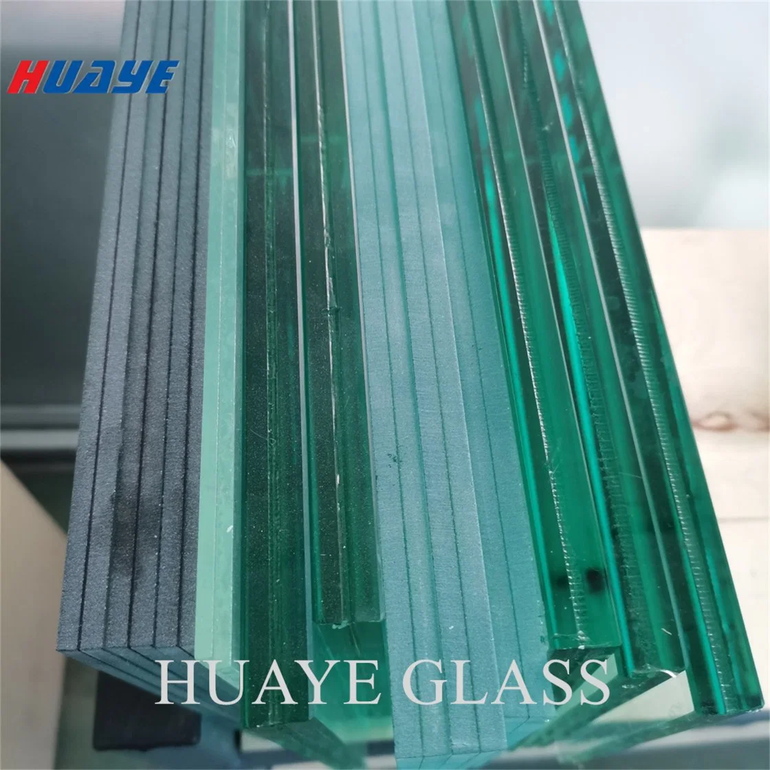 Flat Curved Design Customized Architectural Float Tempered Laminated Glass for Balustrade /Balcony/Fence