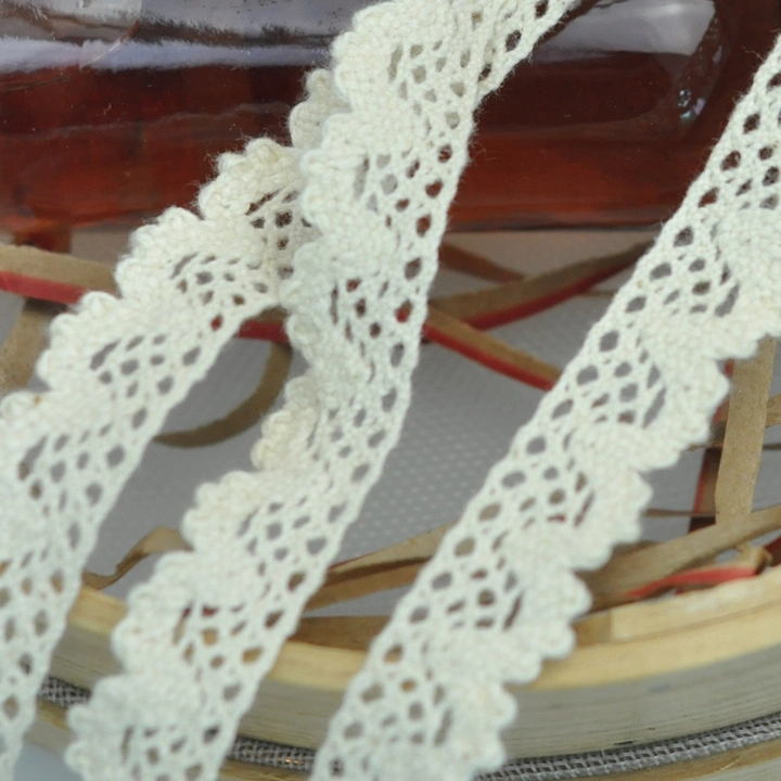 Scalloped Cotton Lace Trimming Garment Accessories