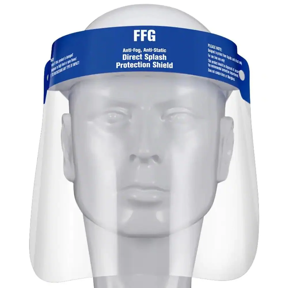 Manufacturer Clear Face Shield Adult