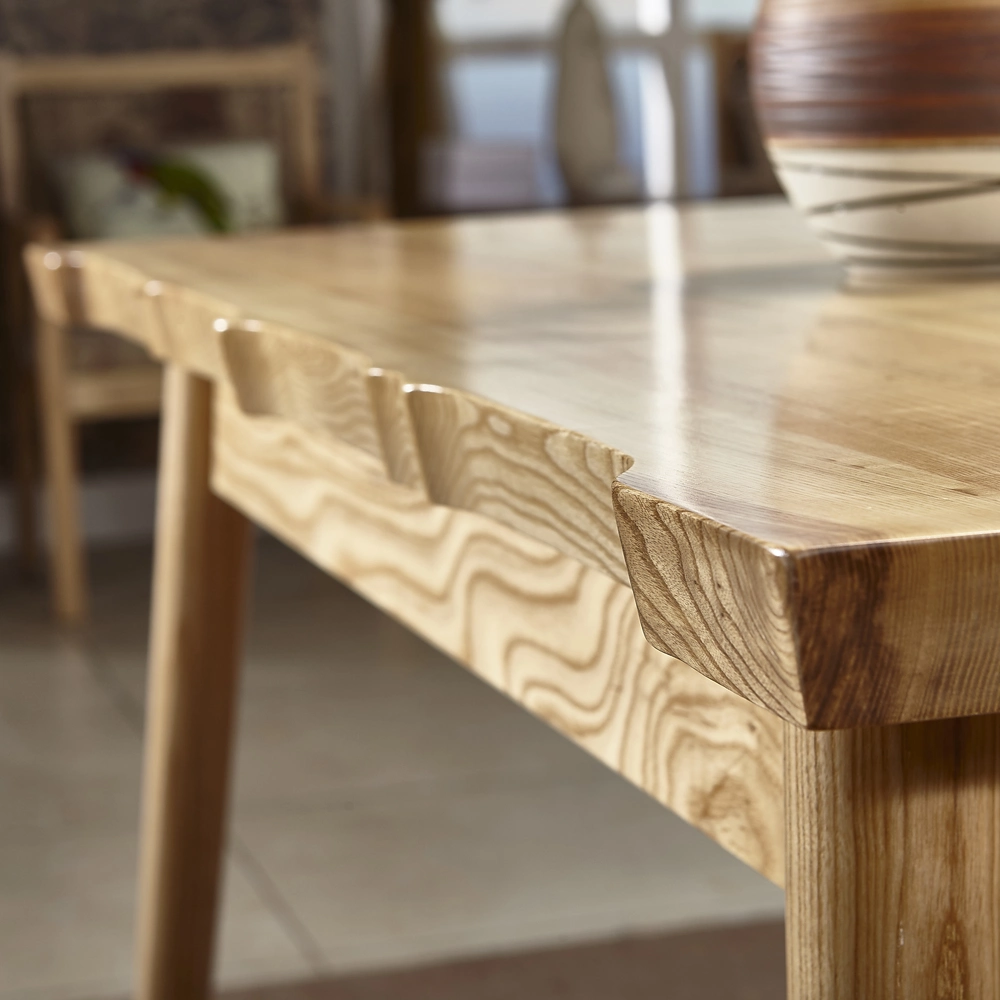 Mesa de Café de Madera Natural Roble sólido moderno Living Room Furniture Diseñador