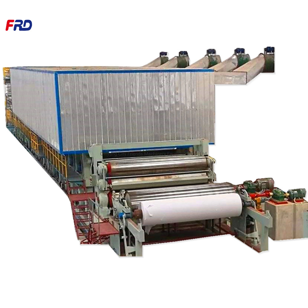 165 Factory Price Fully Automatic 3300mm 8-10t Office A4 Copy Paper Making Machine Paper Making Machine Production Line Price Waste Paper Recycling Paper
