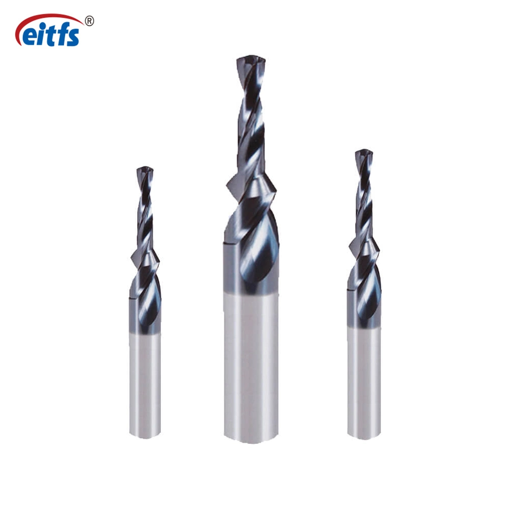 Special Cutting Tools 2 Flute Solid Carbide Step Drills with Coating for Steel