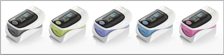 Medical Finger Pulse Oximeter with ISO Approved