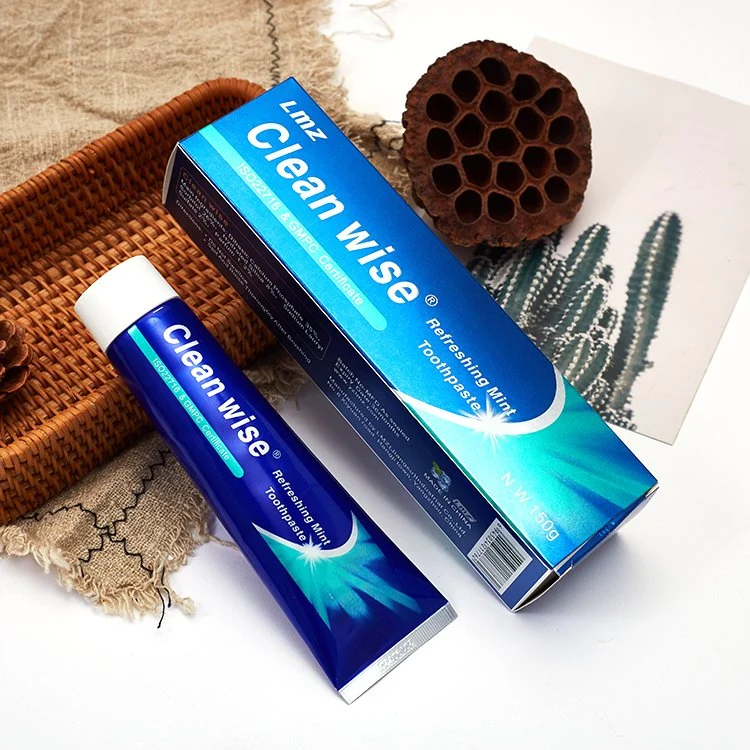 Wholesale/Supplier Custom Private Label Mint Flavored Toothpaste for Sensitive Teeth and Bleeding Gums