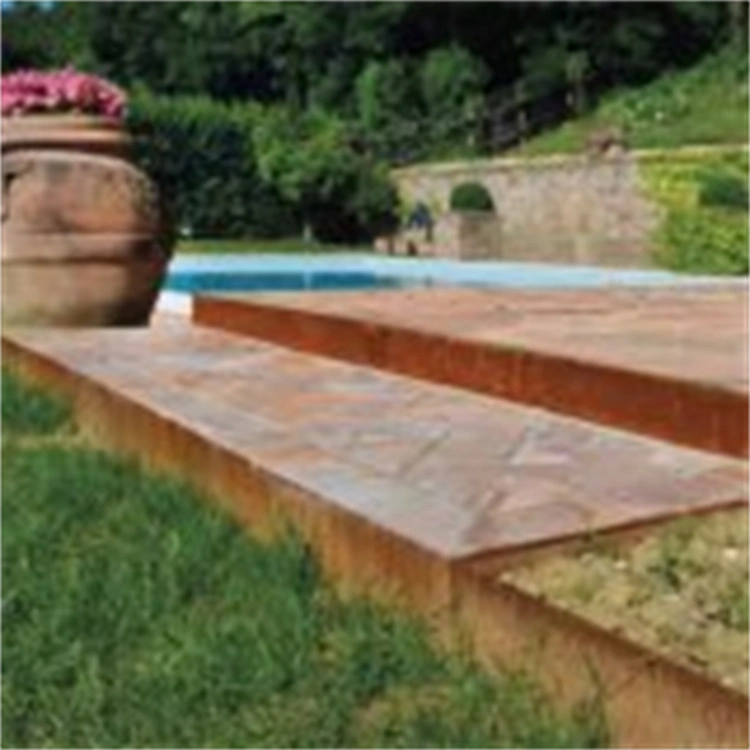 High quality/High cost performance Customized 2mm Thickness Corten Steel Metal Garden Edging