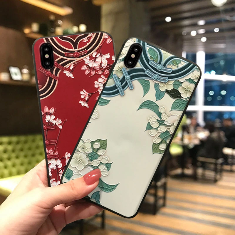 2019 Neue Mode chinesischen Stil Telefon-Hüllen mit verschiedenen Design