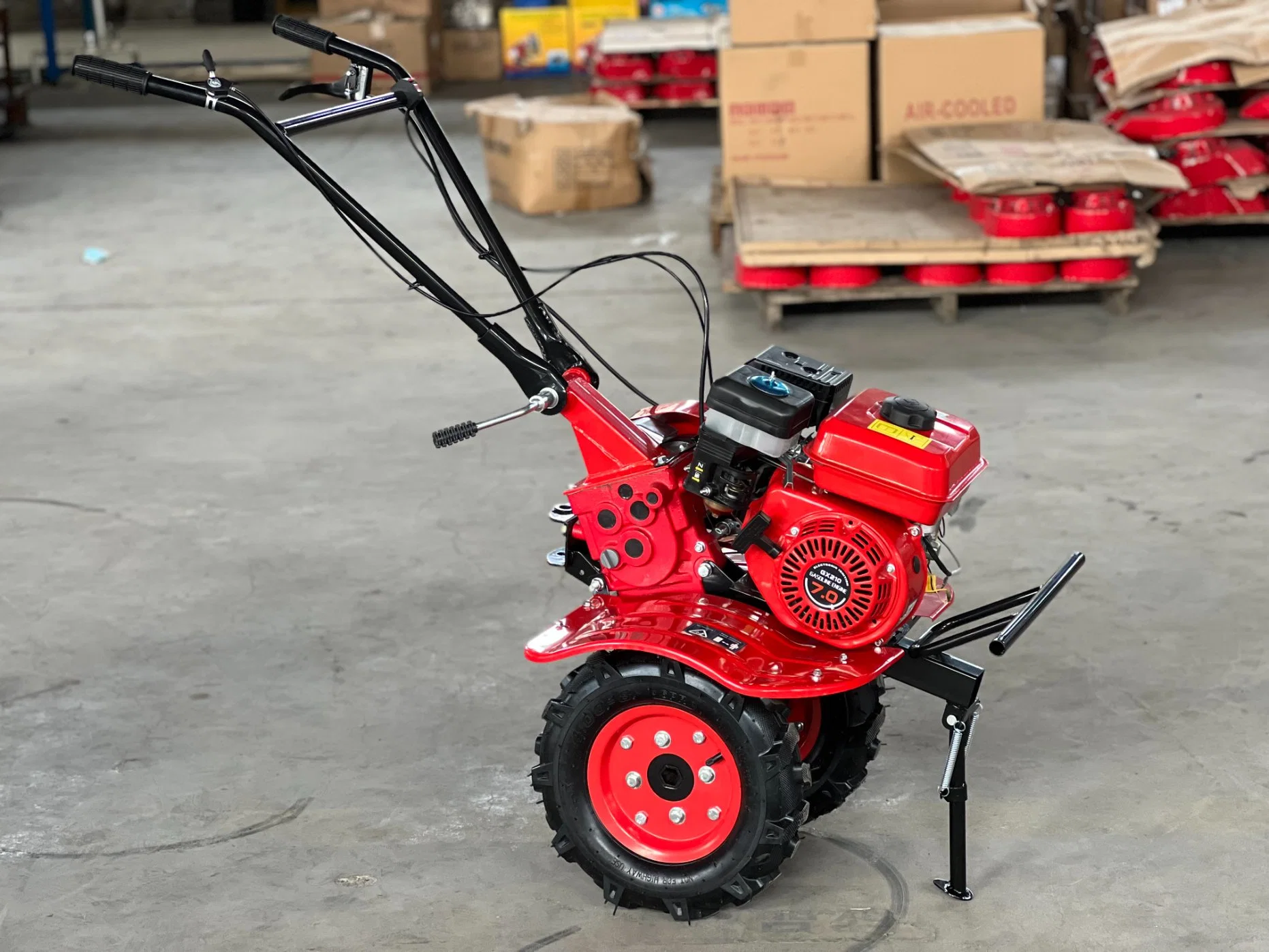 6,5HP 198cc/202cc Herramientas de jardín Tilleras de energía de la gasolina agrícola