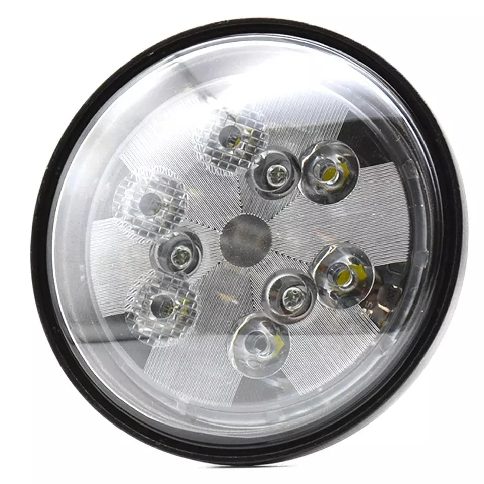 Fast Dispatch CE RoHS Certified Aluminum High/Low Beam 12V 24V Round 18W LED Work Light