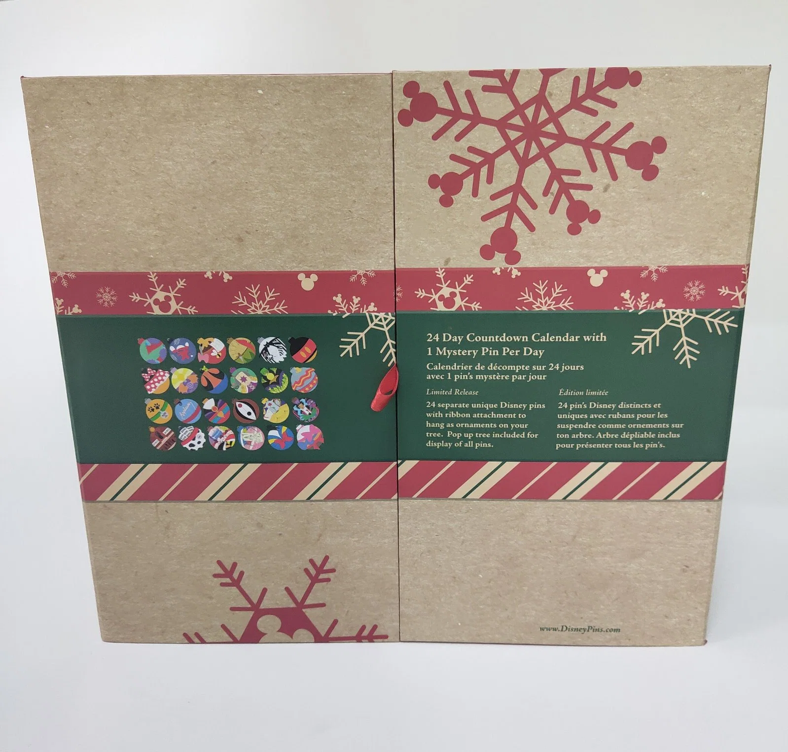 Bespoke Luxuriant Christmas Advent Calender Paper Packaging Box