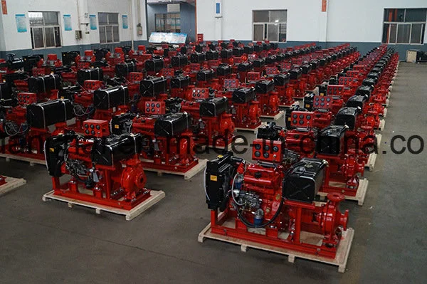 Fire Fighting Equipment 3 Cylinder 4 Cylinder Diesel Engine for Fire Water Pump Set