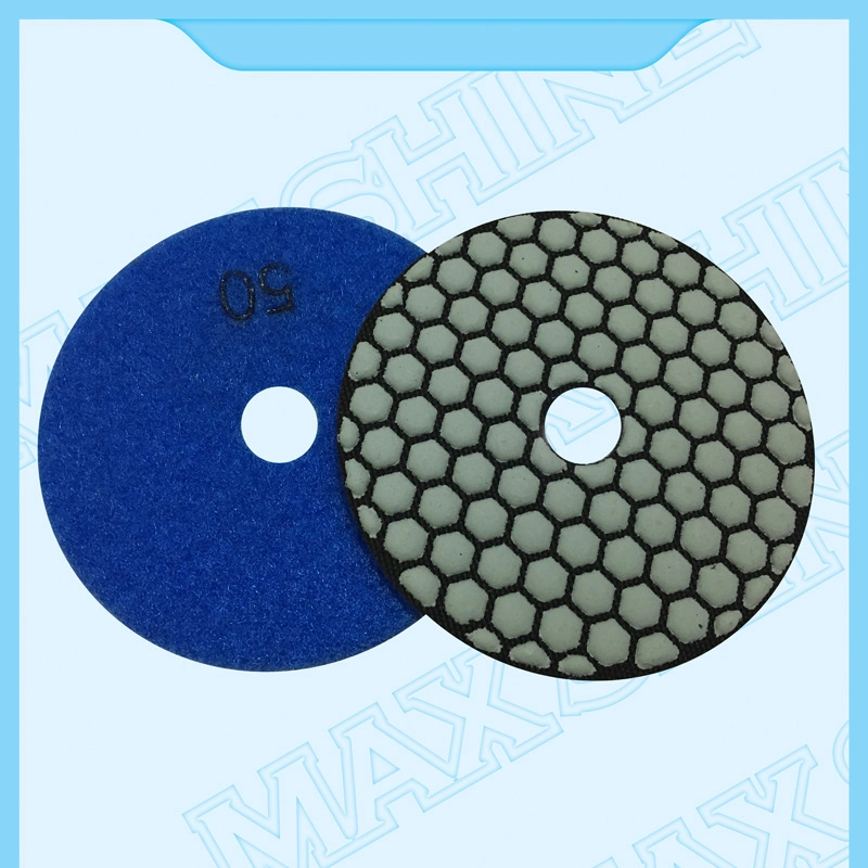 Top Quality 7 Steps Dry Polishing Pads for Stone Polishing Without Water