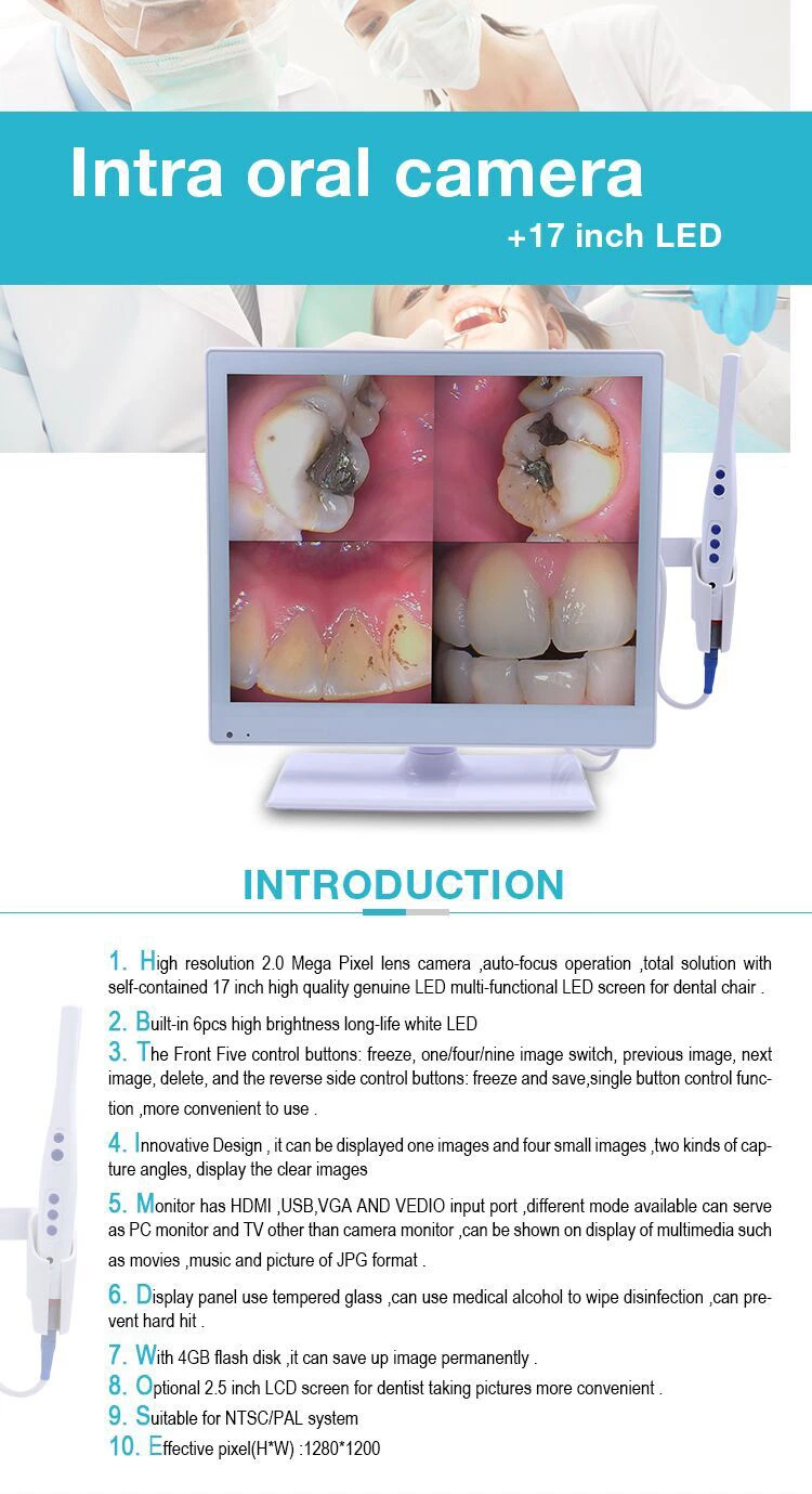 Моя-M067-1 стоматологического оборудования внутри полости рта медицинские камеры беспроводной перорального камеры стоматологической