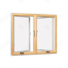 Soundproof Design Double Glazed Insulated Aluminium Casement Windows