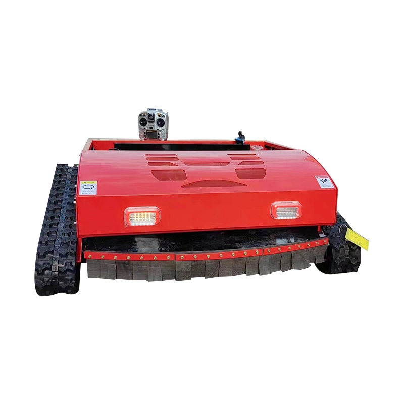 Agriculture Multi-Purpose ATV 1000 mm Cutting Width Crawler Lawn Mower Strong Power Remote Control Gasoline Engine Lawn Mower