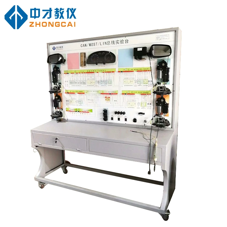 Автомобилестроение CAN/MOST/LIN Автомобилестроение Обучение Автоматное обучающее оборудование Профессиональное обучение Дидactic Оборудование