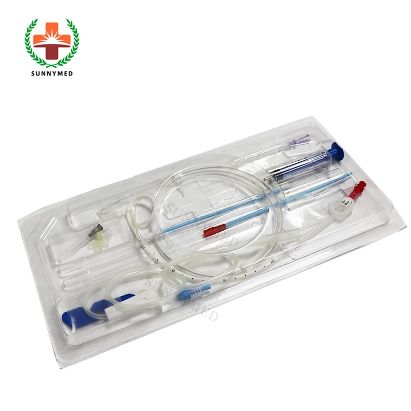 Sy-DC Hospital Disposable DC Kit Medical Pigtail Drainage Catheter Set for Abdomen