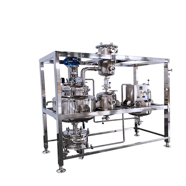 50L CRISTAUX Réacteur de filtre à l'acier inoxydable cristallisoir Réacteur de fermentation