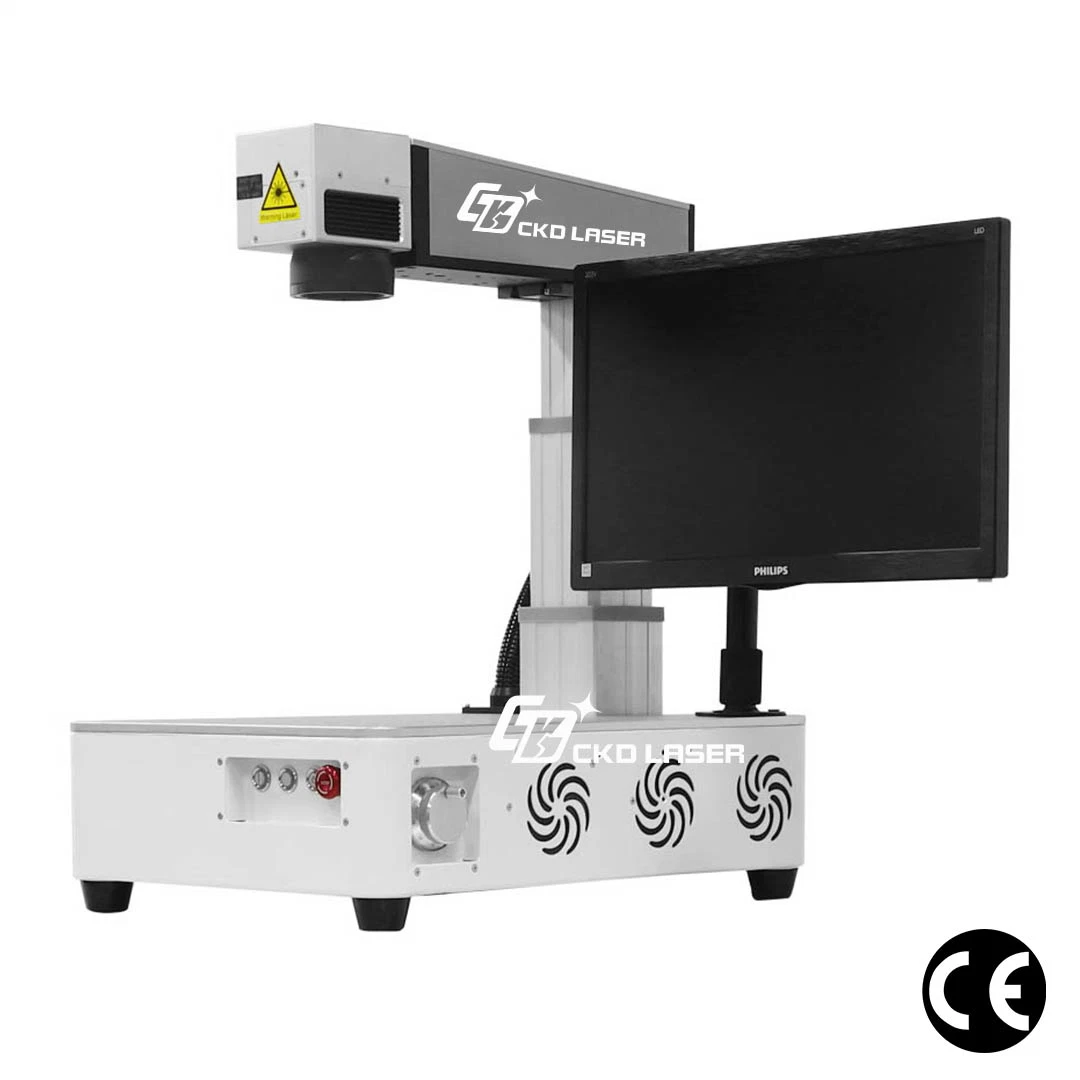 Echte tragbare E-Focus Laser-Farbmarkierung Edelstahl