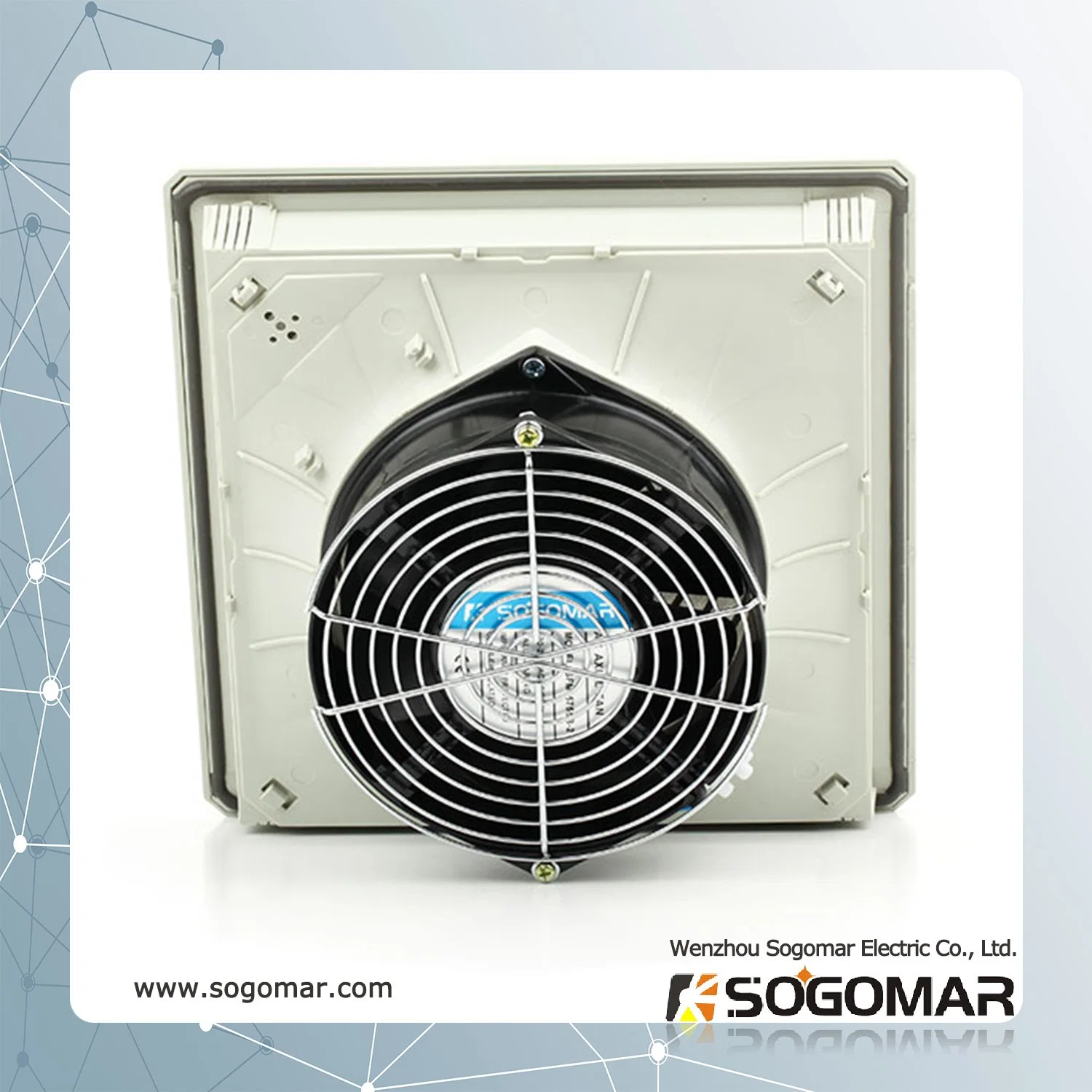Filtre du ventilateur Ventilateur axial 9805 avec 172x150x55mm et de la tôle de protection