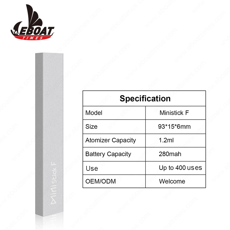 Japan Zero Nicotine 300 Puffs Disposable/Chargeable Vape Pen Acrylic Package Air Mini Electronic Cigarette