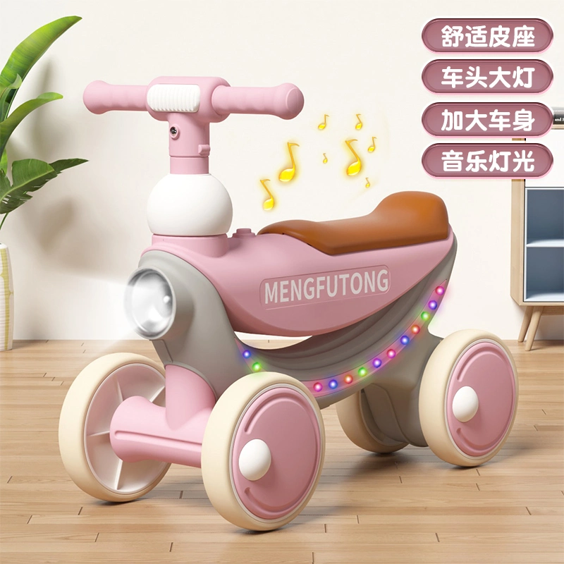 The Latest Best-Selling Children's Rocking Car/Music and Lighting/Bicycle/Silent Tires