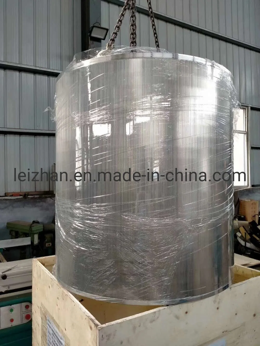 Ss 304 Slot Pressure Screen Drum for Paper Machine