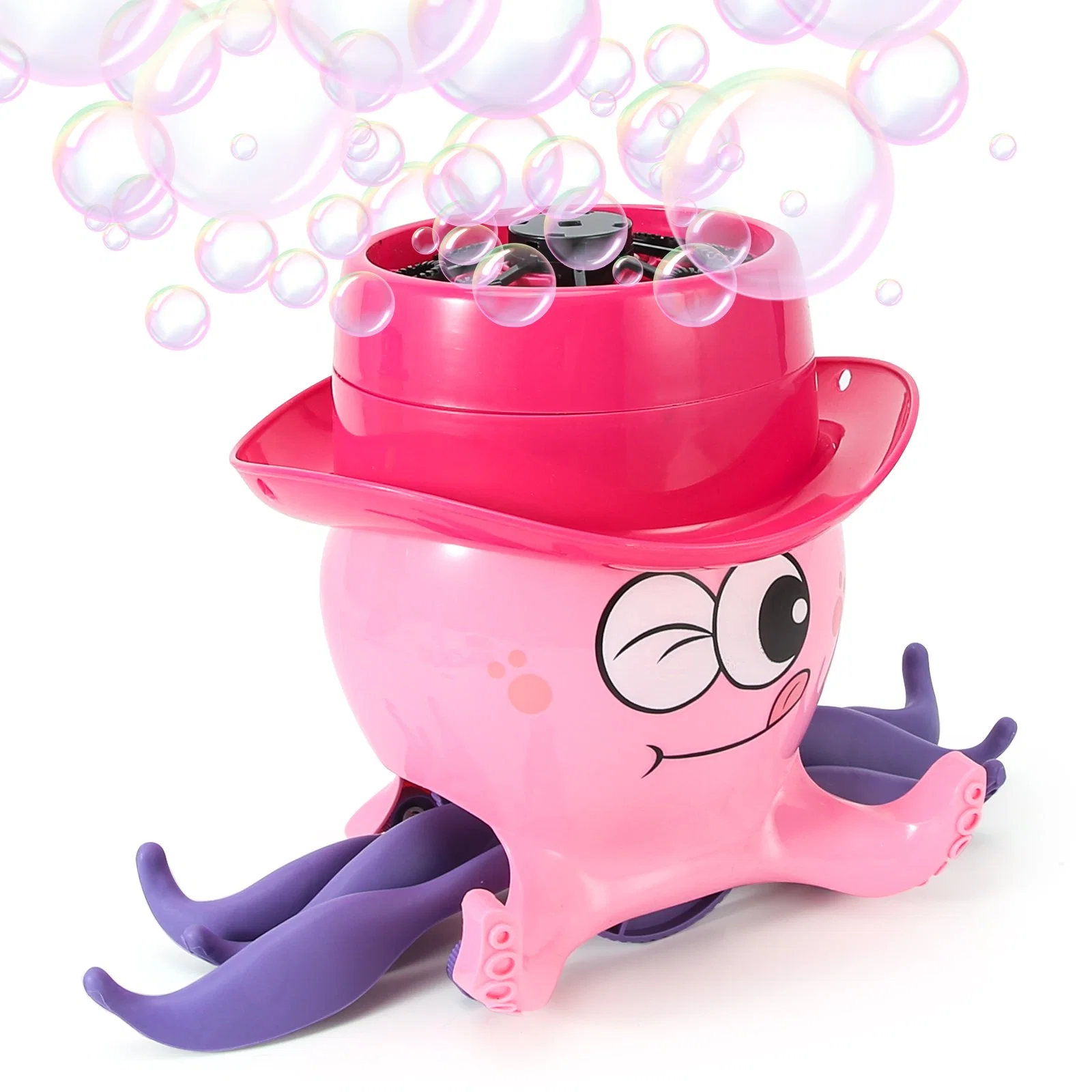 Funny Walking Octopus Bubble Maker Machine