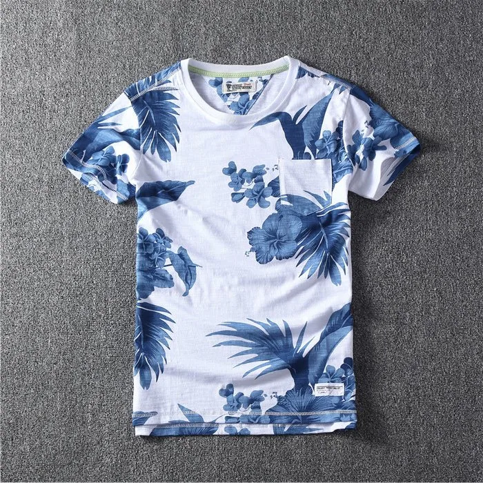 Hot Sale Custom Water Printing 100% Cotton Men&prime; S T-Hirts