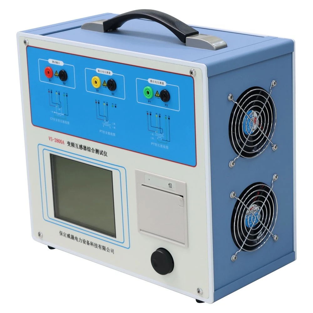 Current Voltage Transformer Vt CT PT Volt Ampere Excitation Curve Characteristic Tester Polarity Turns Ratio Tester for Instrument Transformer Testing