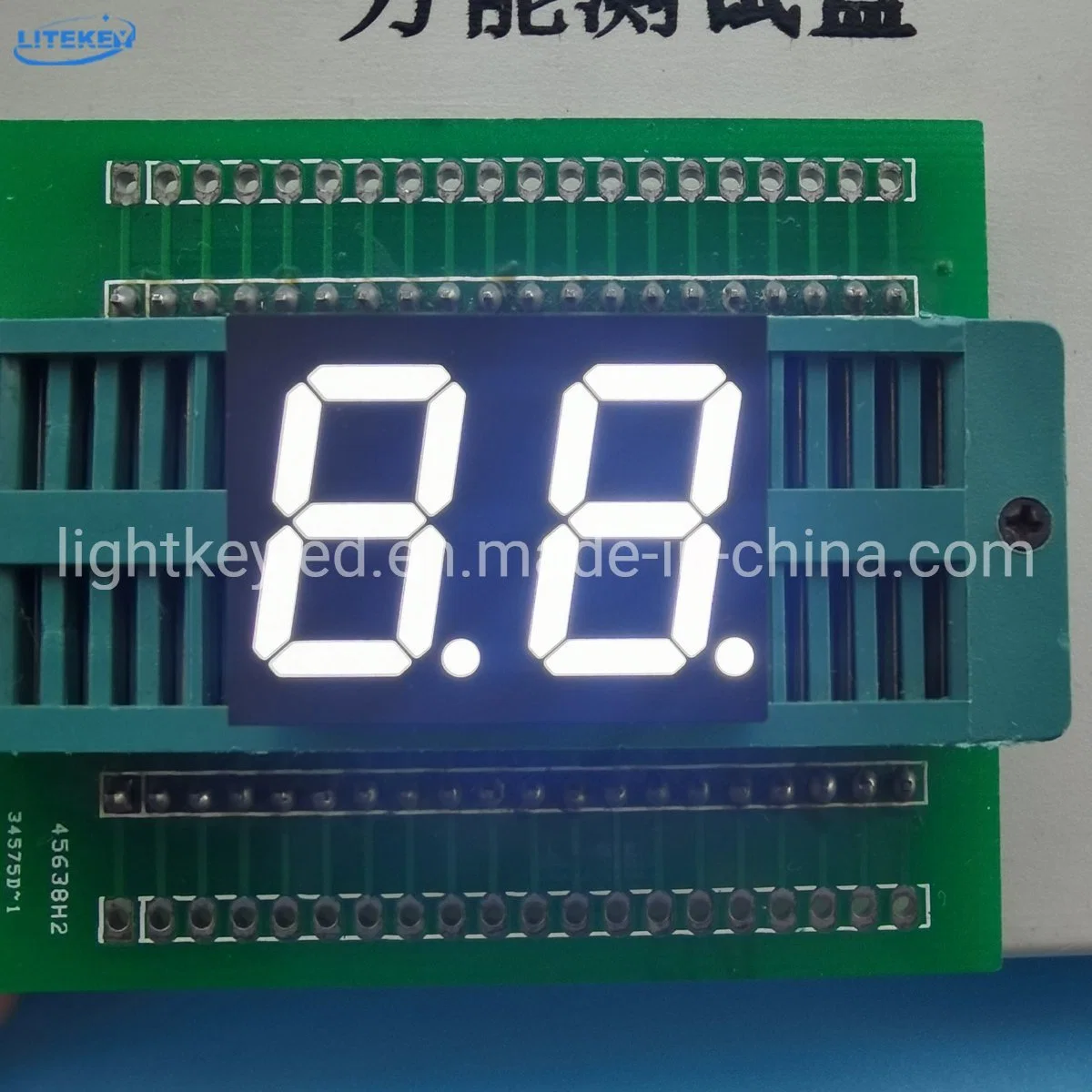 0.5 Inch Dual Digits 7 Segment LED Display with RoHS From Expert Manufacturer