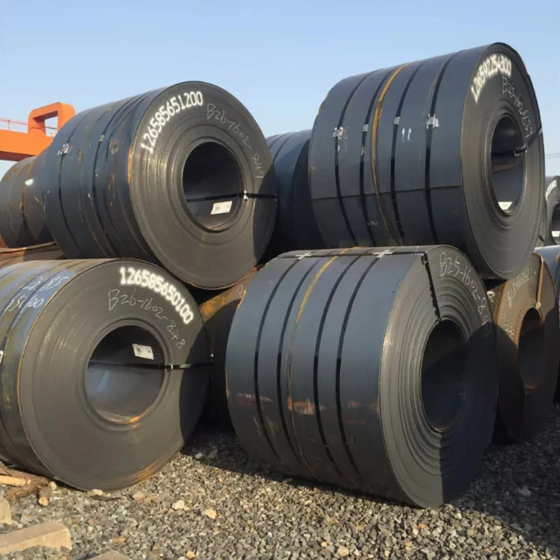 Q235B S355jr A36 DC01 Cold Rolled Hot Rolled Carbon Steel Round Coil Rolls