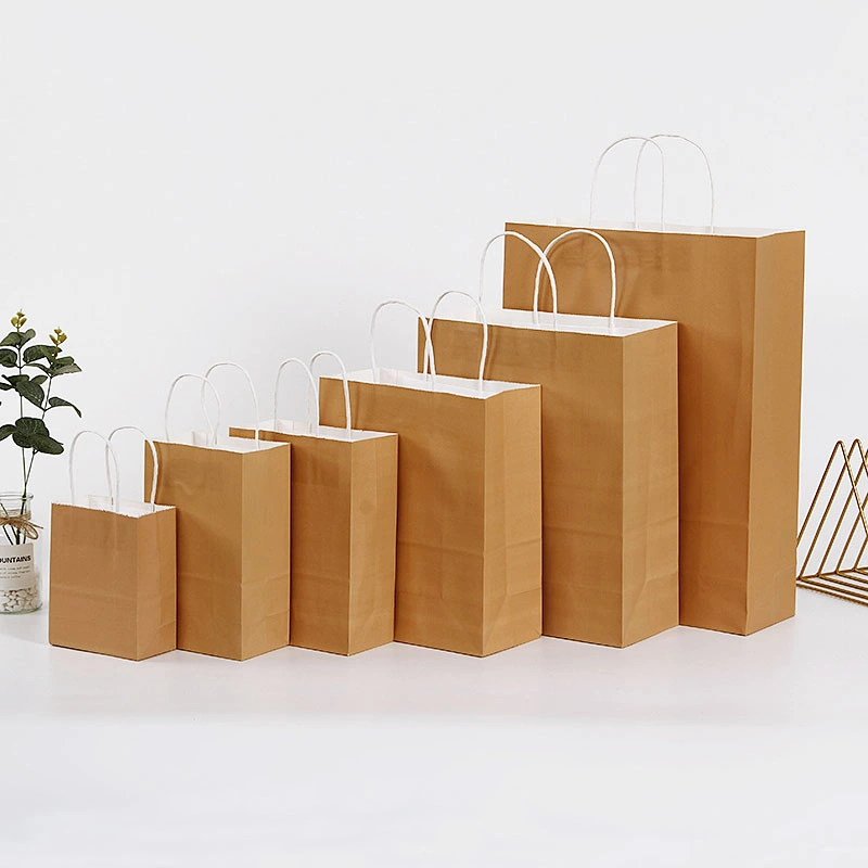 Chine usine Vente en gros haute qualité impression personnalisée mode Shopping Packaging Sac en papier cadeau fourre-tout pour cosmétiques/vêtements/cadeaux