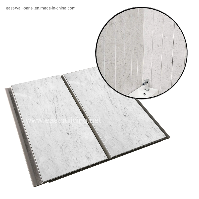 Concrete Grey Chrome PVC Panel