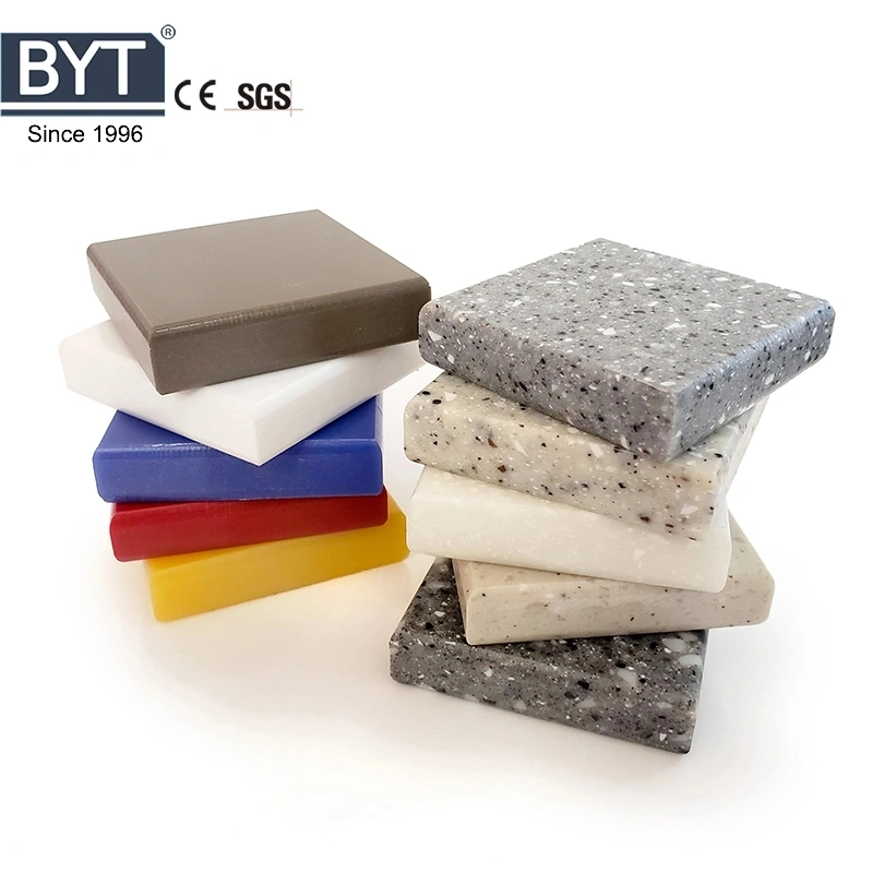 Superficie sólida Byt Fabricante, piedra artificial Superficie sólida de granito con una buena calidad