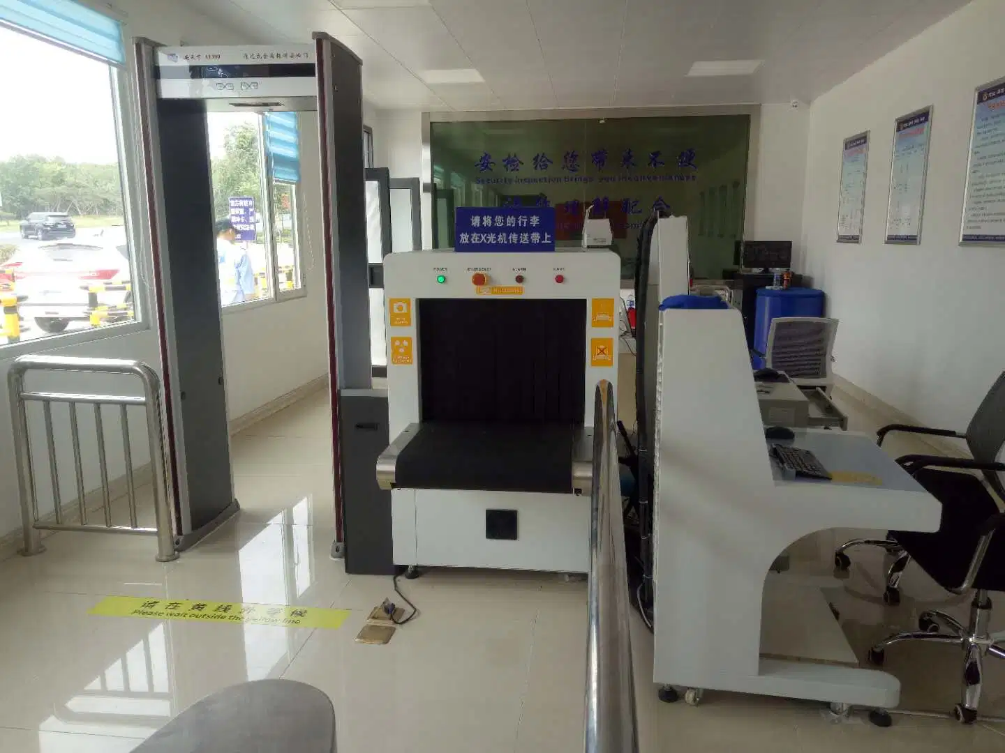 6550 Airport Cabin X-ray Baggage Scanner Best Price From China Direct Manufacturer for Luggage Parcel Handbags Security Scanning Inspection