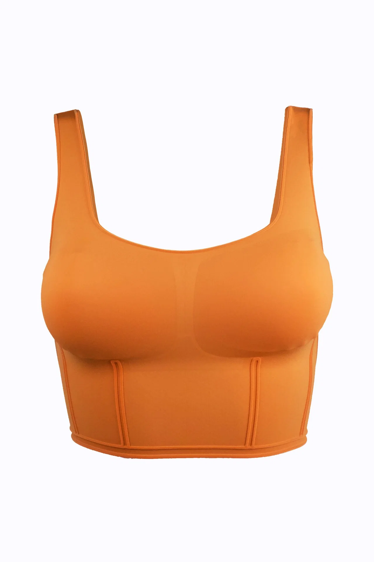 Ladies&prime; Seamless Senselast 3D Wireless Sports Yoga Bra